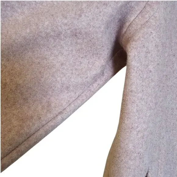 Old Navy Pink Heather Oversized Double-Breasted Classic Casual Pea Coat - Picture 7 of 10